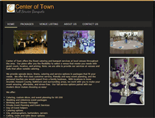 Tablet Screenshot of centeroftown.net